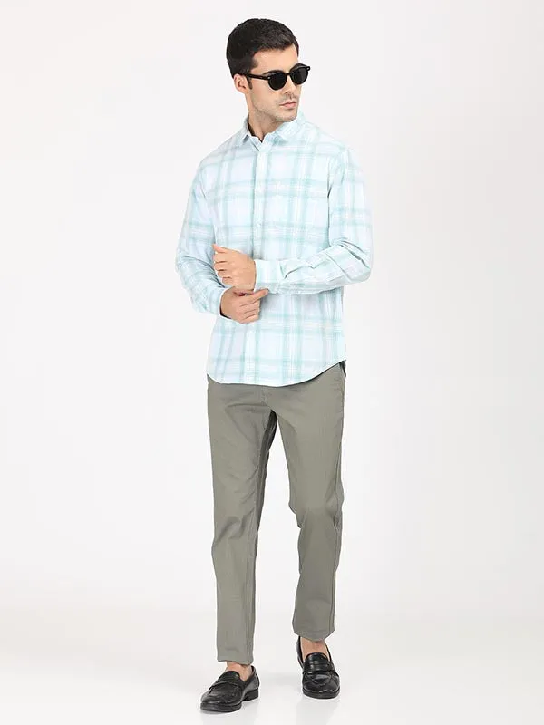 Men Brooklyn Fit Cotton Stretch Trouser
