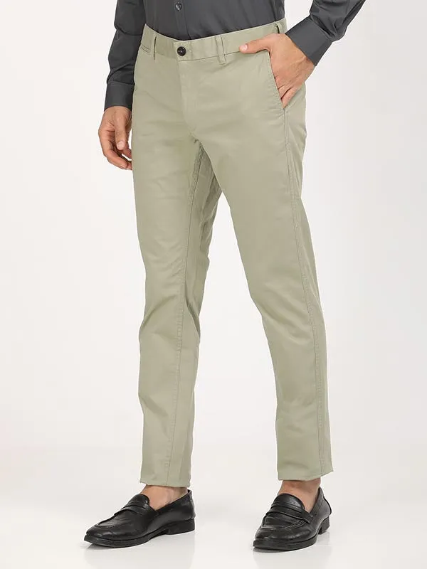 Men Brooklyn Fit Cotton Stretch Trouser
