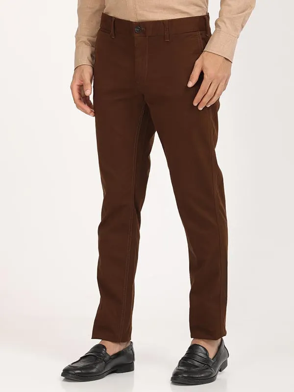 Men Brooklyn Fit Cotton Stretch Trouser