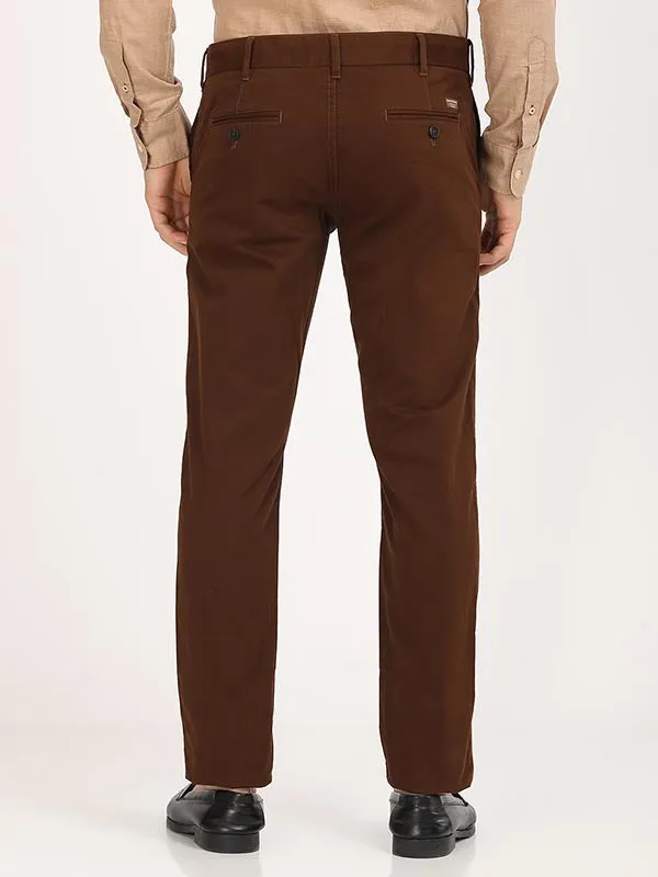 Men Brooklyn Fit Cotton Stretch Trouser
