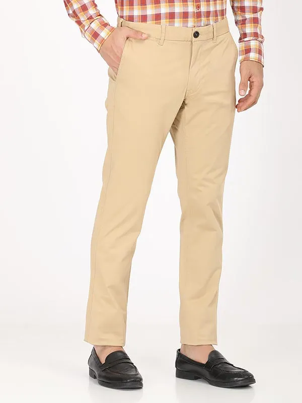 Men Brooklyn Fit Cotton Stretch Trouser