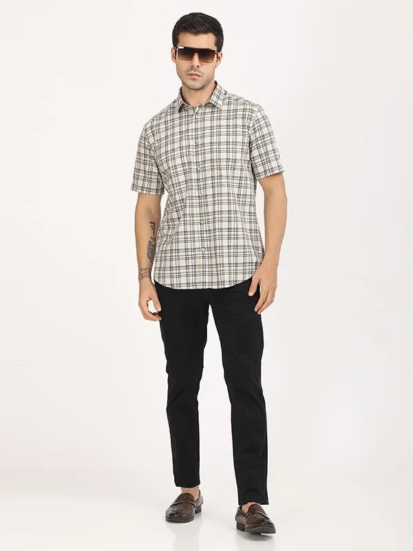 Men Brooklyn Fit Cotton Stretch Trouser