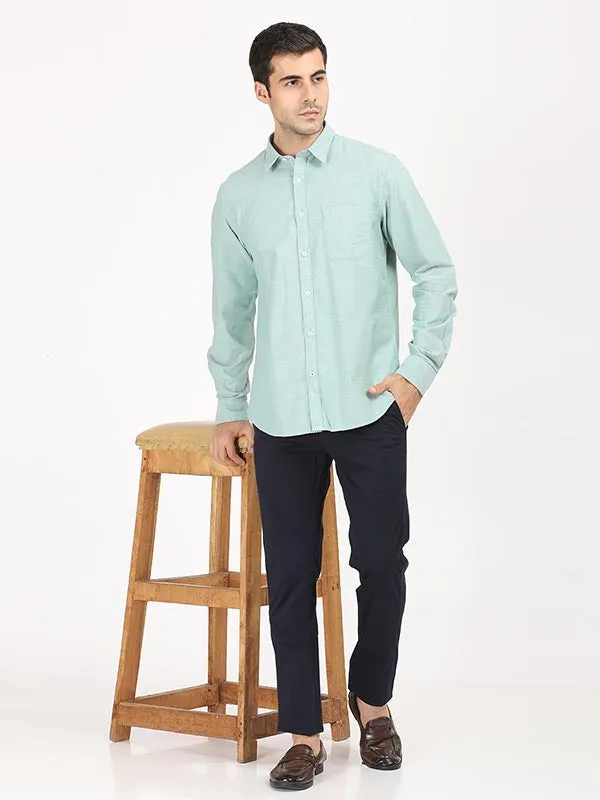 Men Brooklyn Fit Cotton Stretch Trouser