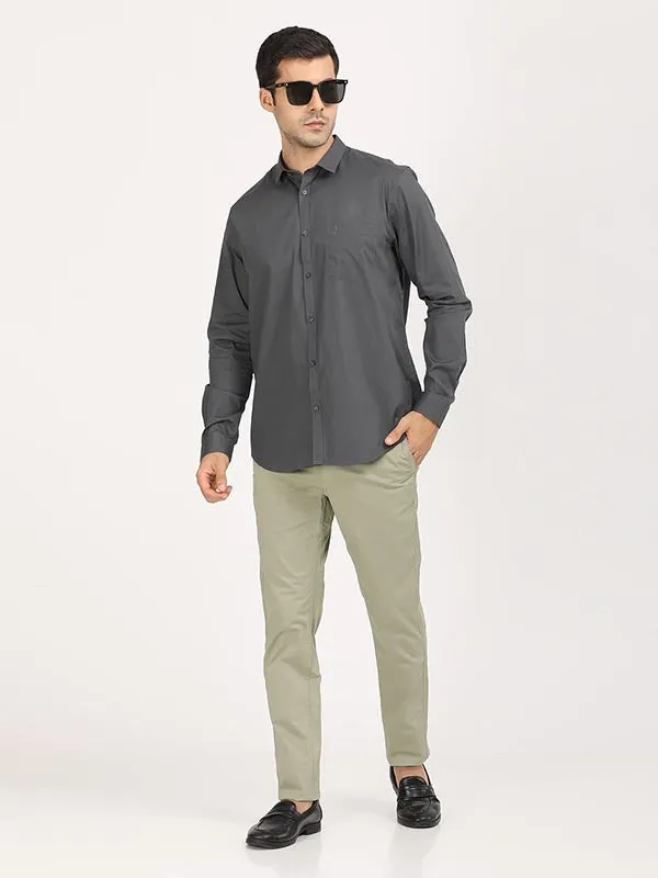 Men Brooklyn Fit Cotton Stretch Trouser