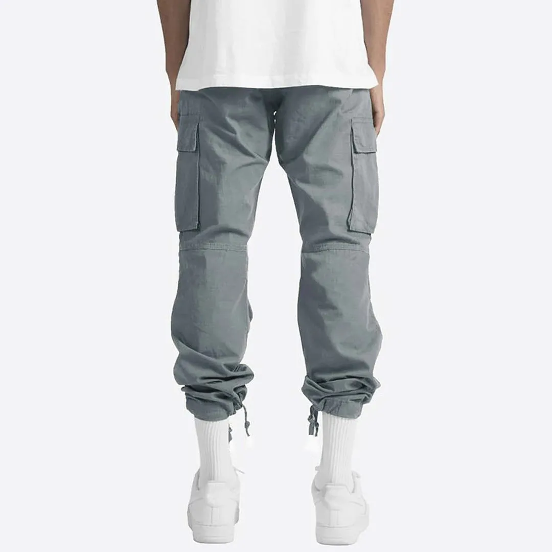 Men’s Cargo Pants Loose Fit Multi-Pocket Trousers – Ethan