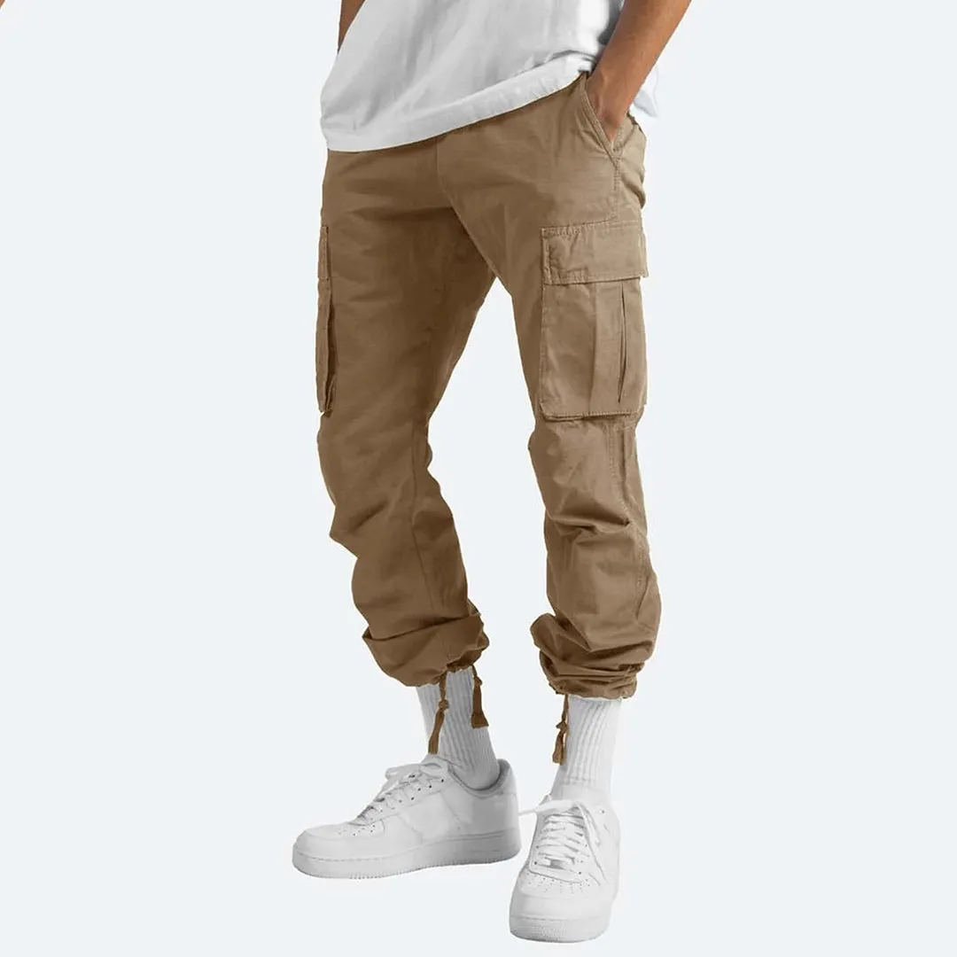 Men’s Cargo Pants Loose Fit Multi-Pocket Trousers – Ethan