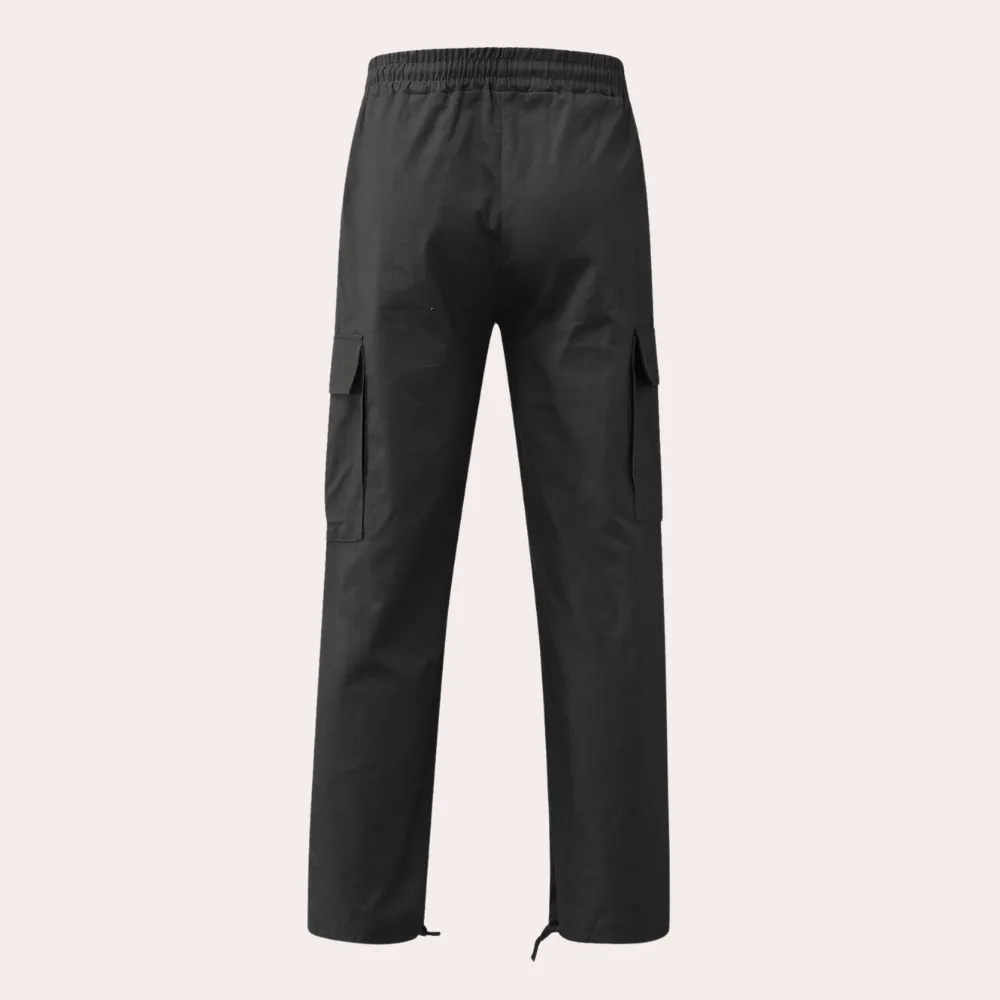 Men’s Cargo Pants Loose Fit Multi-Pocket Trousers – Ethan