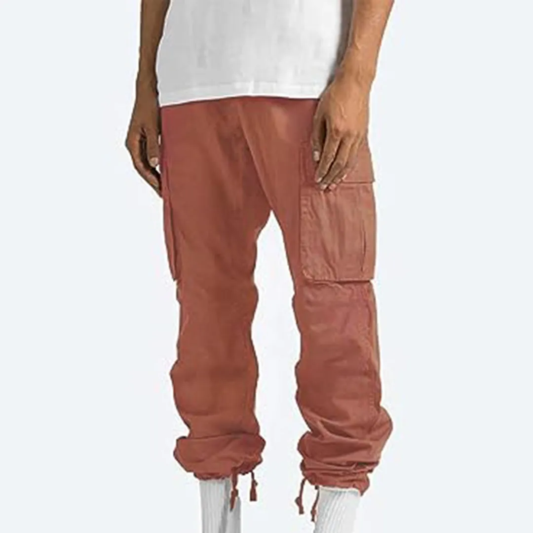 Men’s Cargo Pants Loose Fit Multi-Pocket Trousers – Ethan