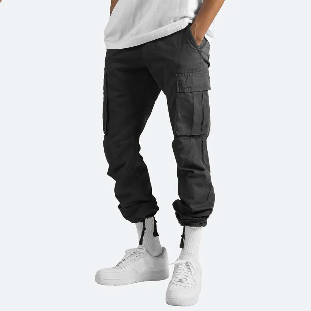 Men’s Cargo Pants Loose Fit Multi-Pocket Trousers – Ethan