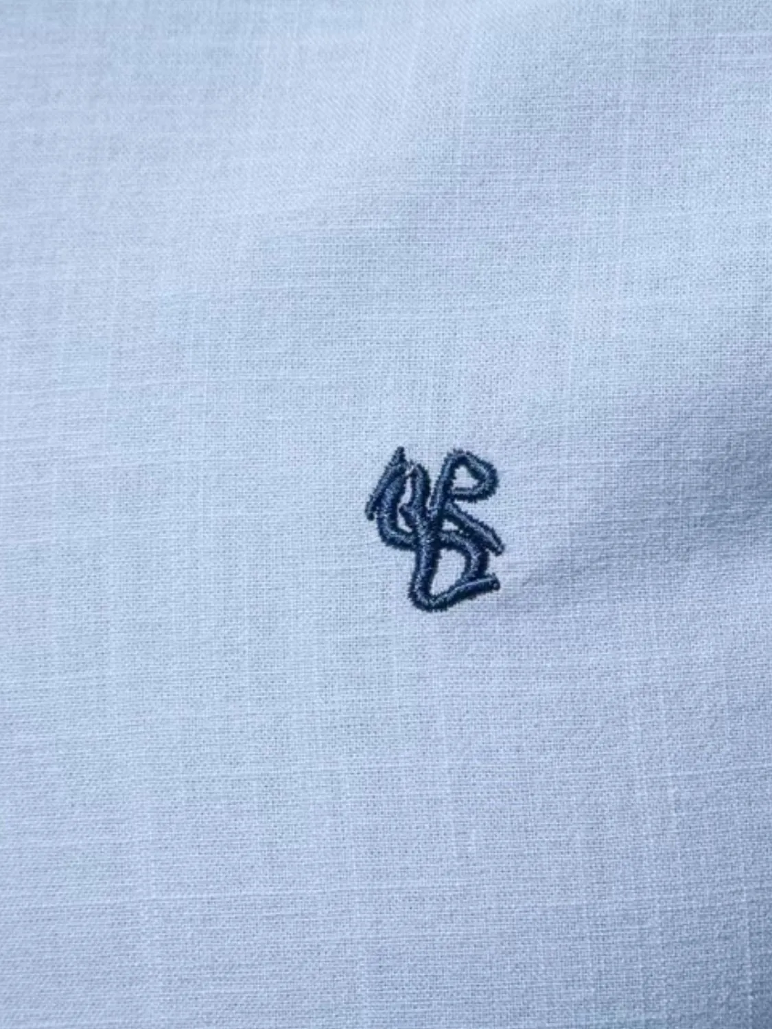 Men's Full Size Button Down Embroidered Shirt Plus Size