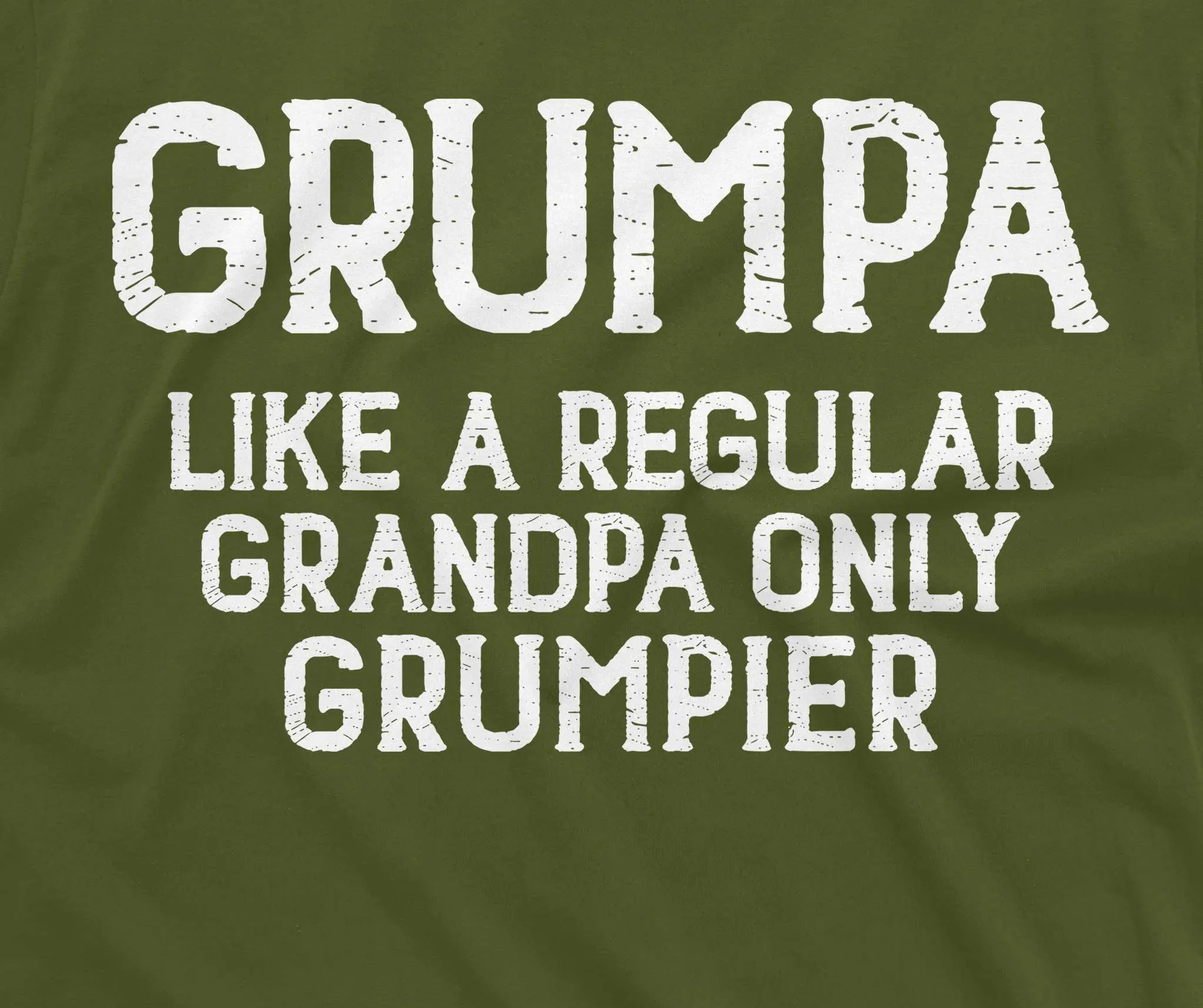 Men's Grumpa T-shirt Grandfather gift papa dad grandpa shirt pops birthday anniversary shirt