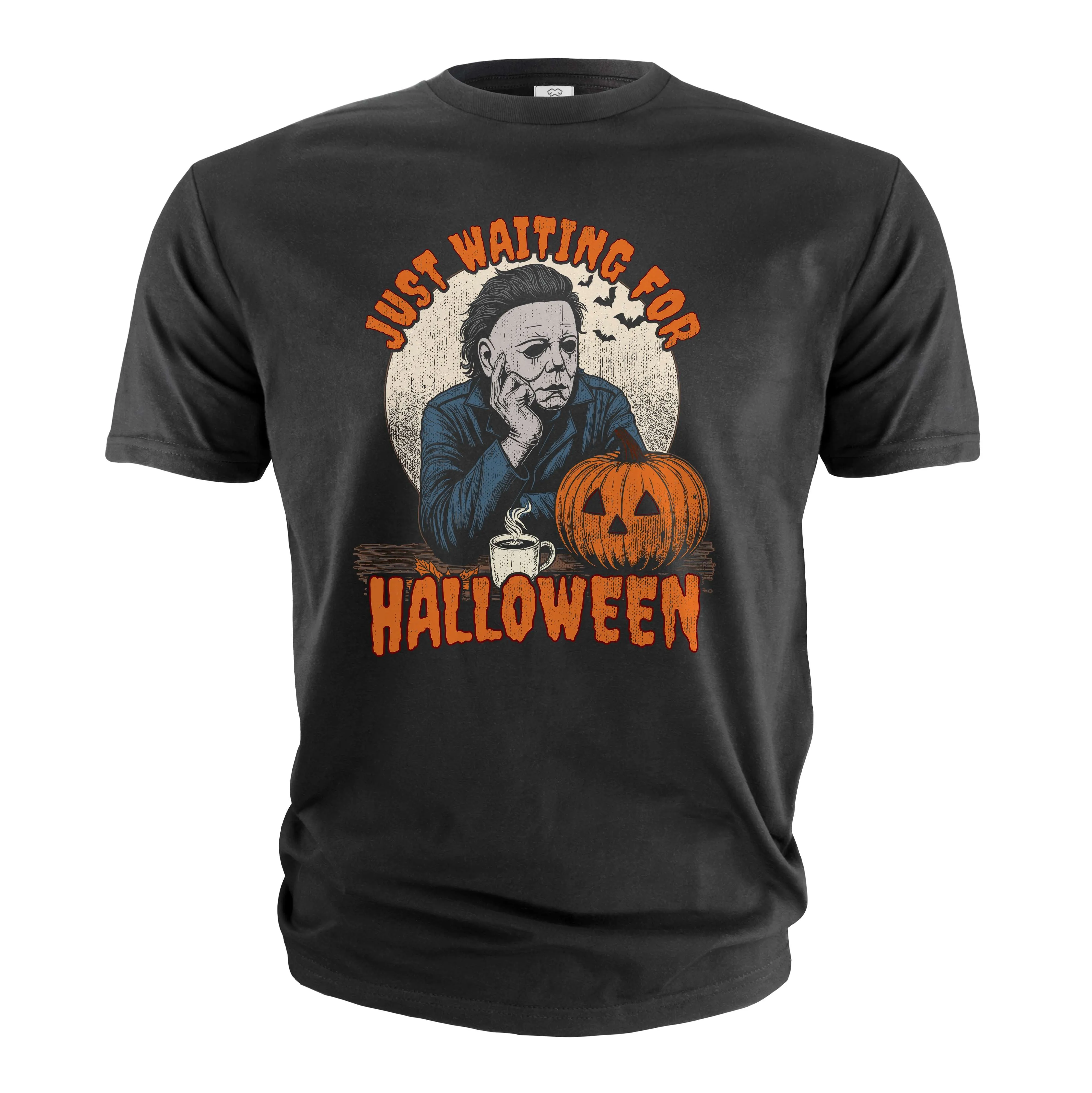 Men's Halloween Mood T-shirt Halloween Serial Killer Shirts Pop Culture T-Shirt Halloween Costume