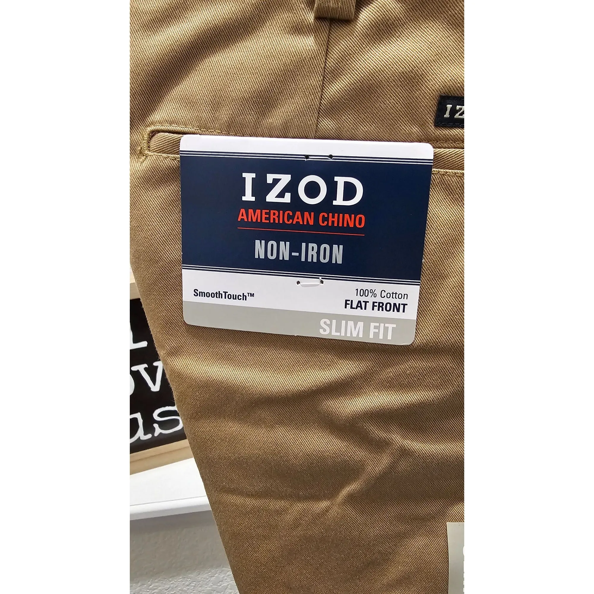 Mens iZod American Chino, SZ 31x30, NWT