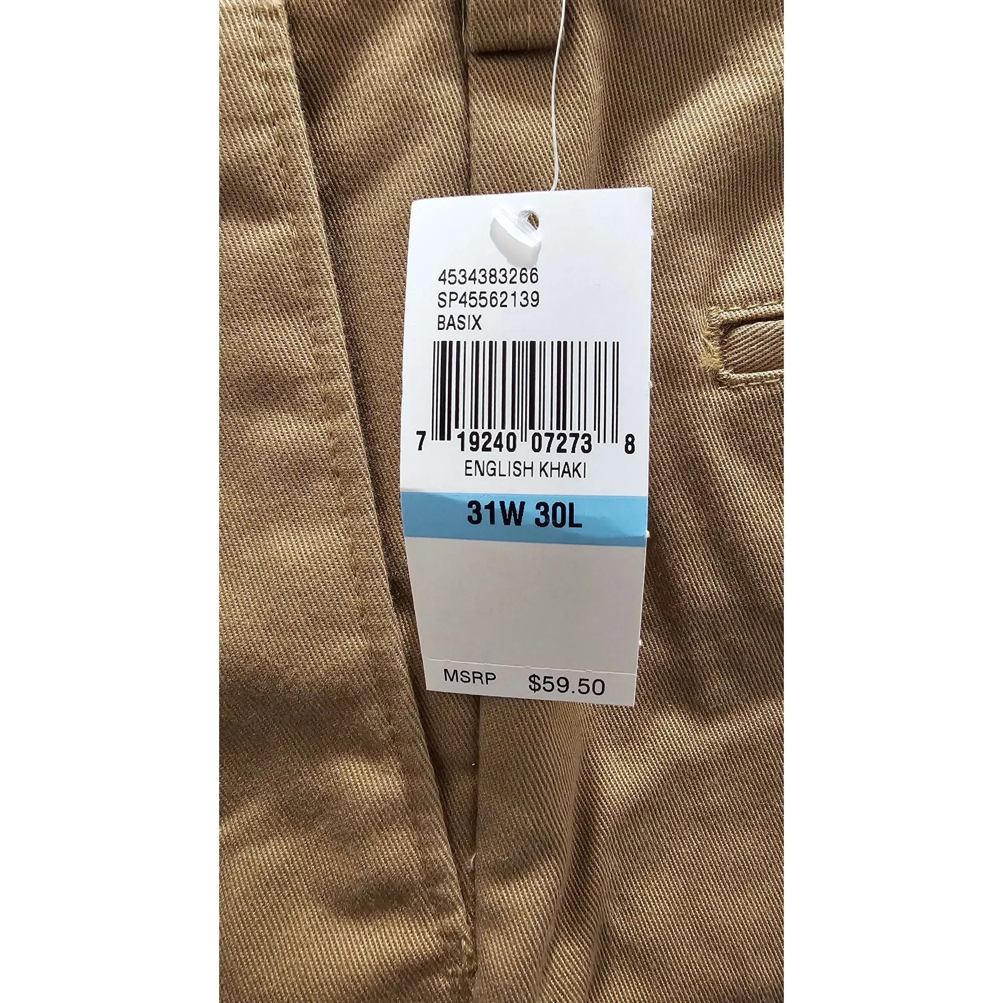 Mens iZod American Chino, SZ 31x30, NWT