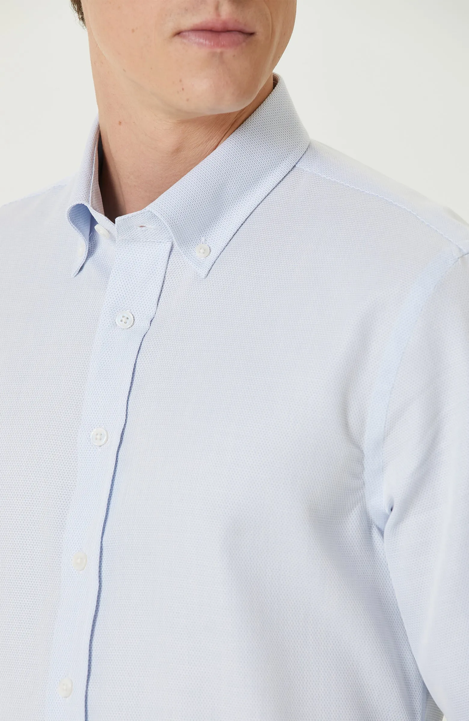 MEN'S Light Blue Non-Iron Shirt