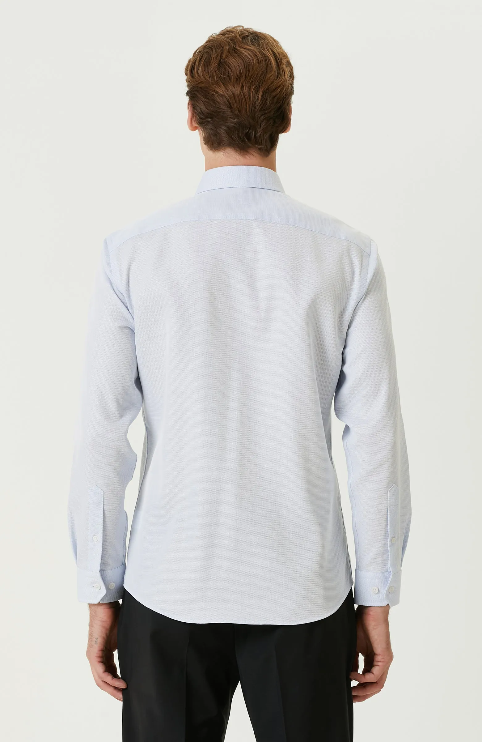 MEN'S Light Blue Non-Iron Shirt