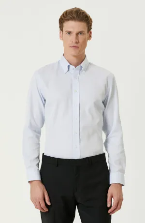 MEN'S Light Blue Non-Iron Shirt