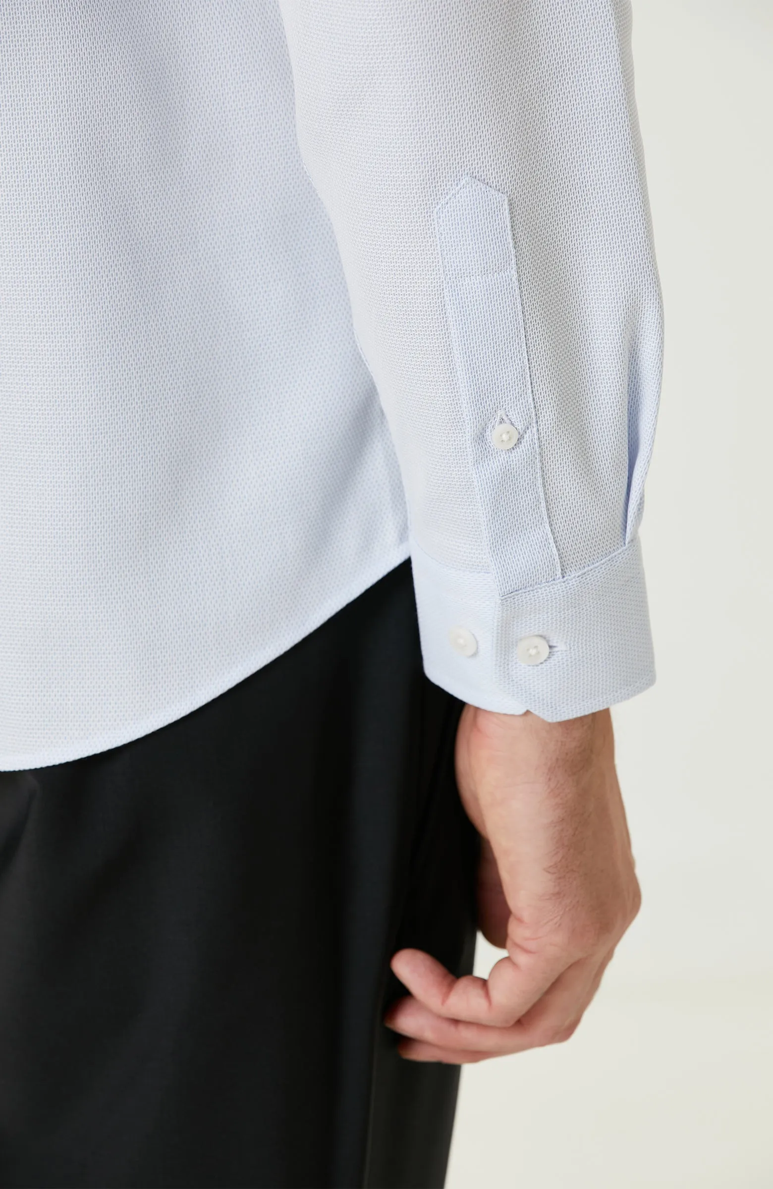 MEN'S Light Blue Non-Iron Shirt
