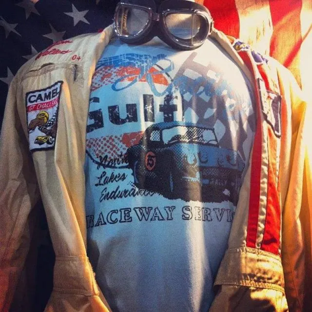 Men's M&P Speed Shop T-Shirt: GULF Raceway Service
