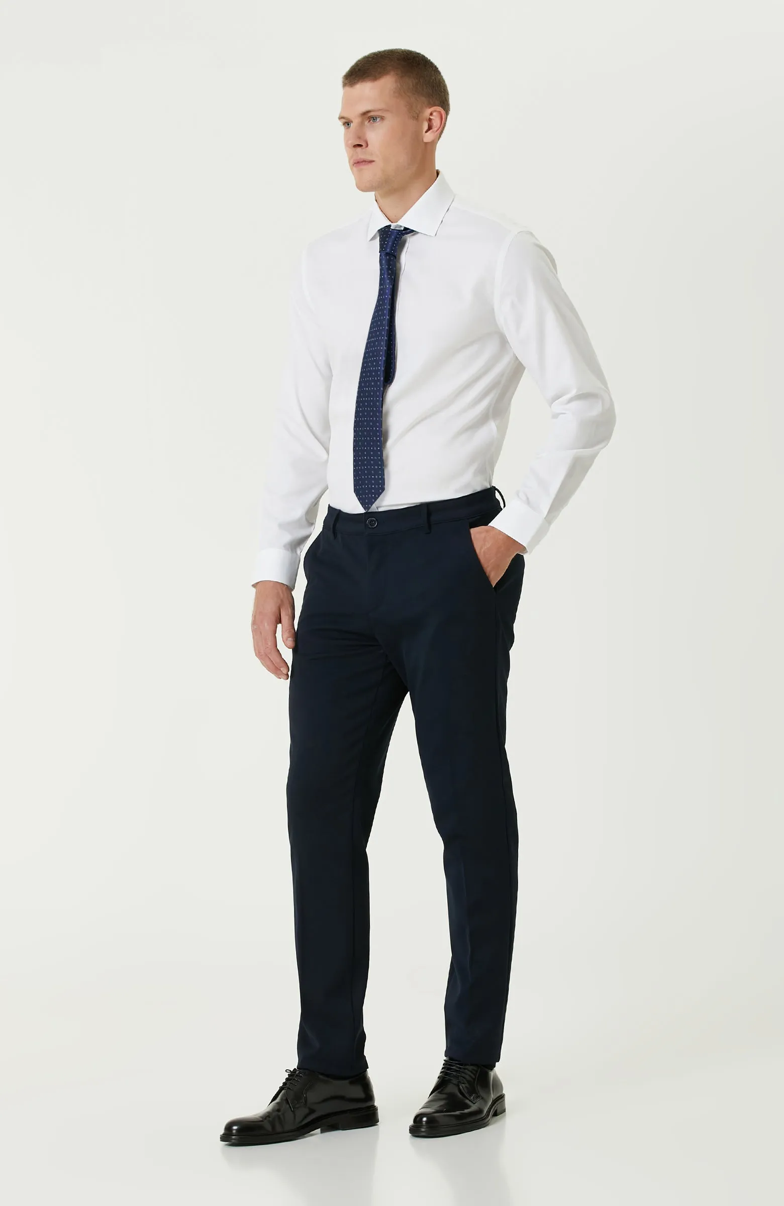 MEN'S NON-IRON JACQUARD SHIRT