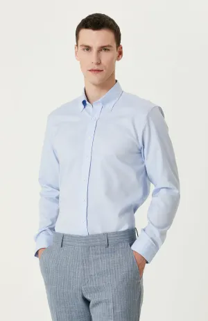 MEN'S Non Iron Light Blue Oxford Shirt