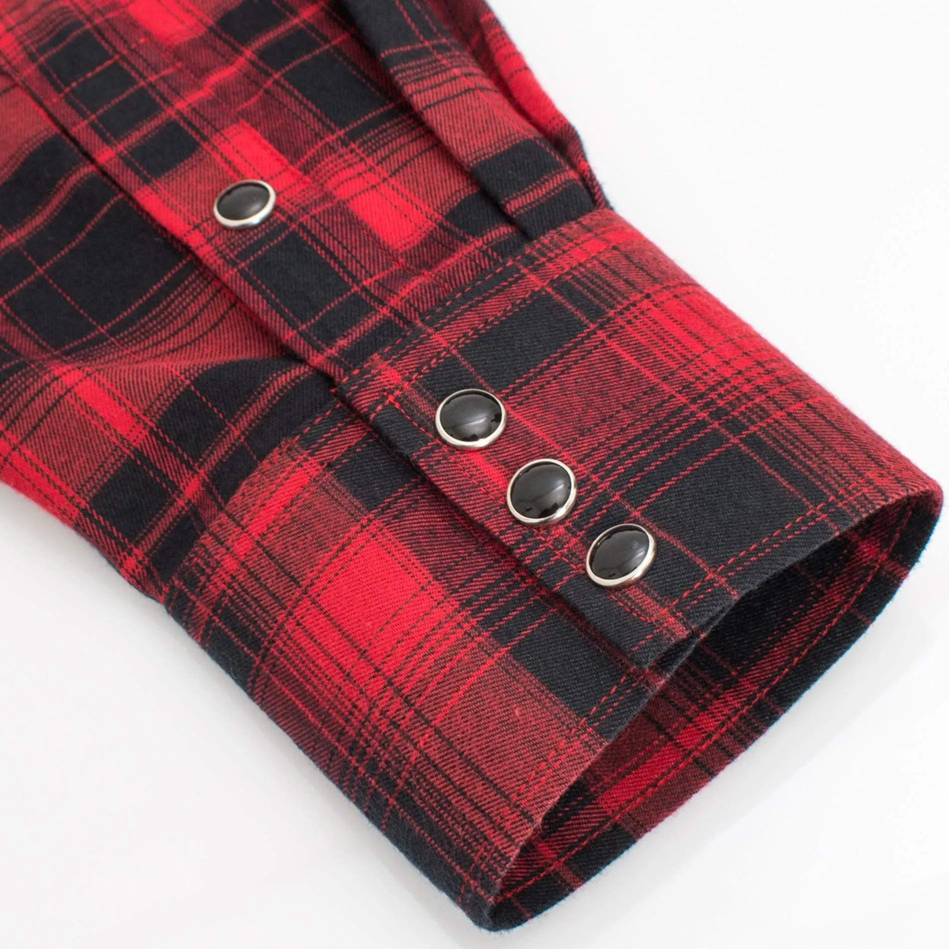 Men's Western Long Sleeve Flannel Shirts With Snap Button FLS300-302