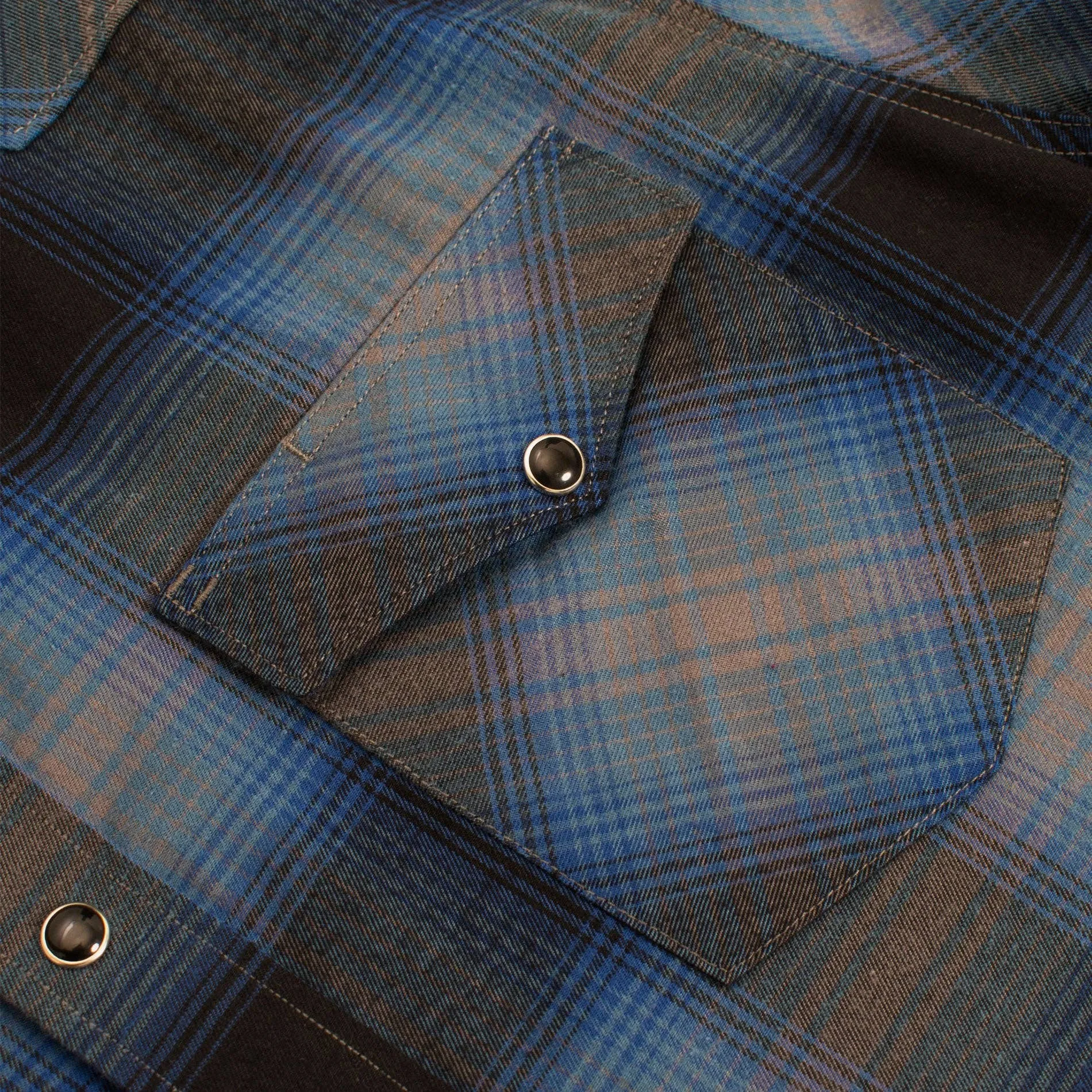 Men's Western Long Sleeve Flannel Shirts With Snap Buttons FLS300-303