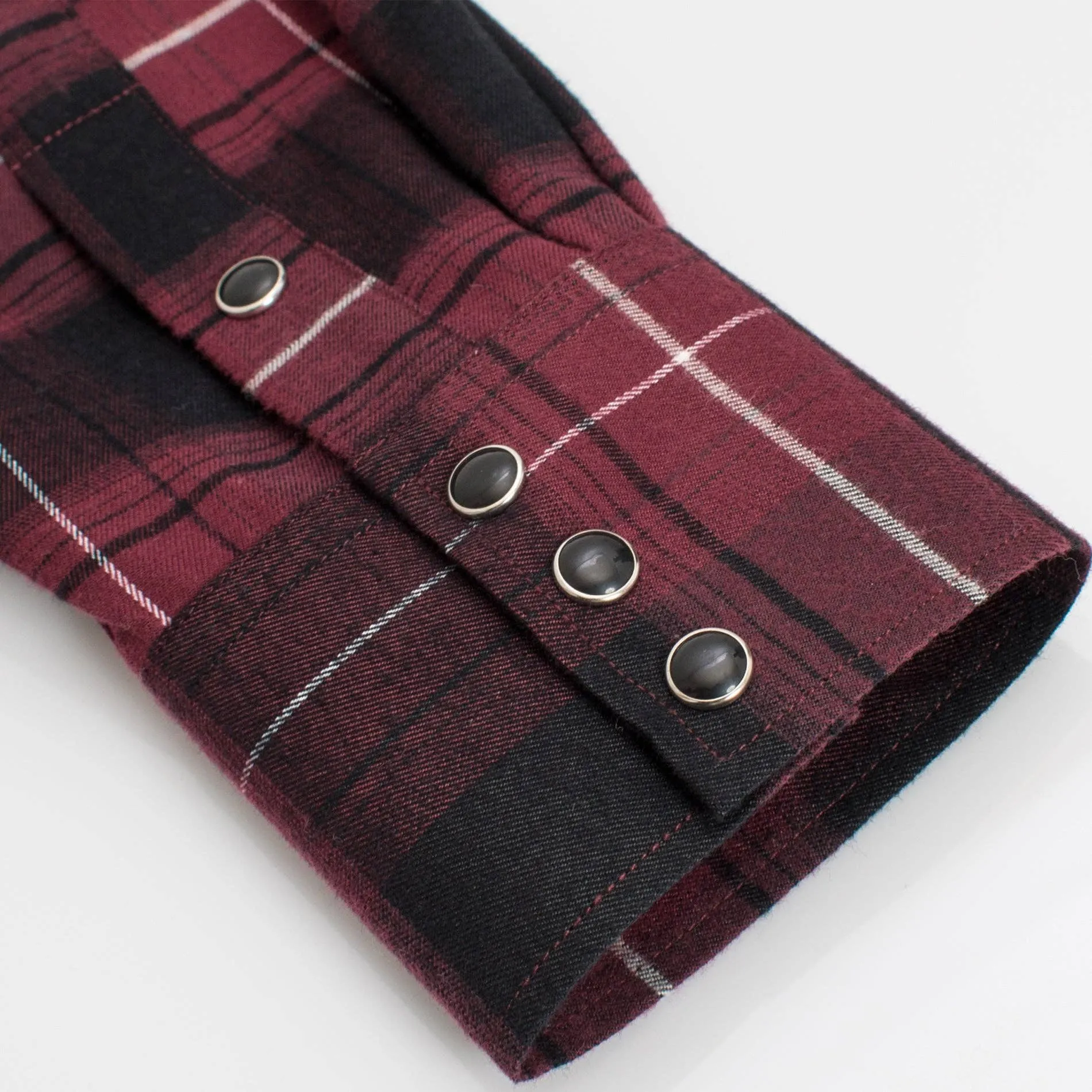 Men's Western Long Sleeve Flannel Shirts With Snap Buttons FLS300-304