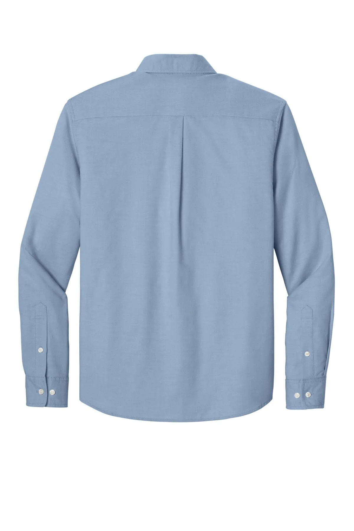 Mercer Mettle Long Sleeve Modern Oxford Shirt MM2002 Cobalt