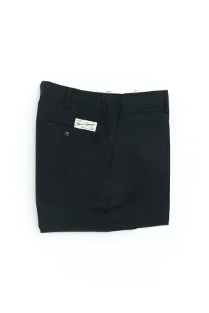 Merz b. Schwanen Relaxed Chino "01" Organic Cotton Deep Black