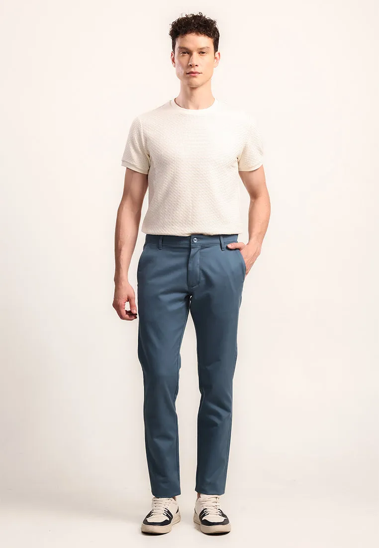 MOC - Celana Panjang Chinos Pria Benedicta - Teal