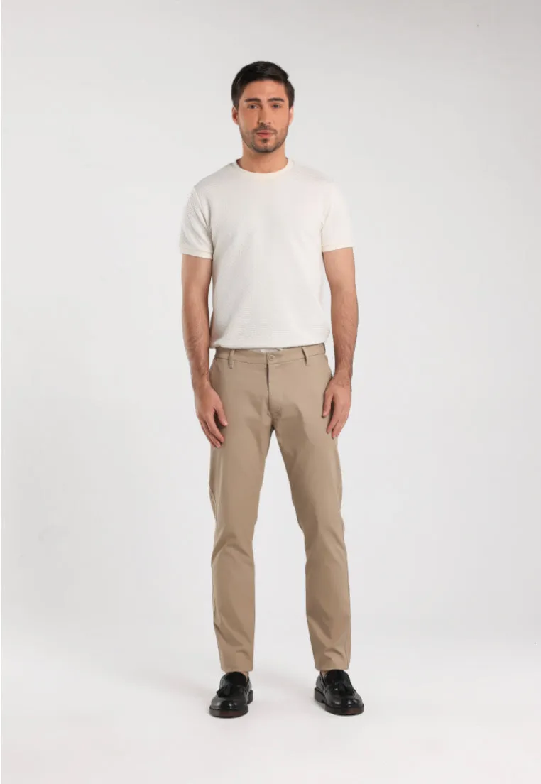 MOC - Celana Panjang Chinos Pria Renviggo - Khaki