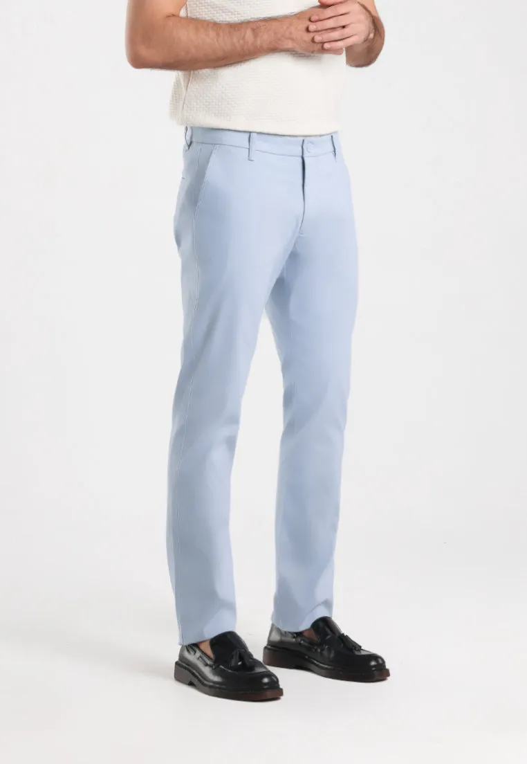 MOC - Celana Panjang Chinos Pria Renviggo - Light Blue