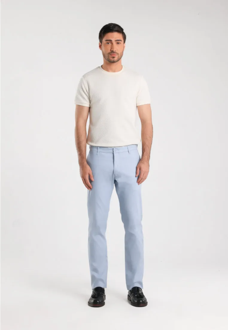 MOC - Celana Panjang Chinos Pria Renviggo - Light Blue
