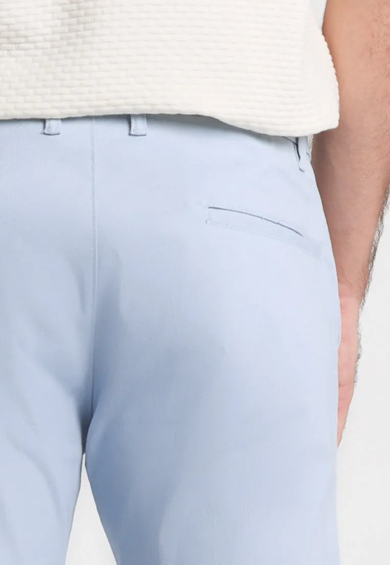 MOC - Celana Panjang Chinos Pria Renviggo - Light Blue