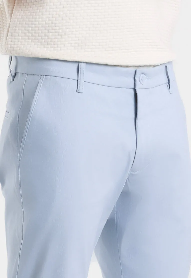 MOC - Celana Panjang Chinos Pria Renviggo - Light Blue