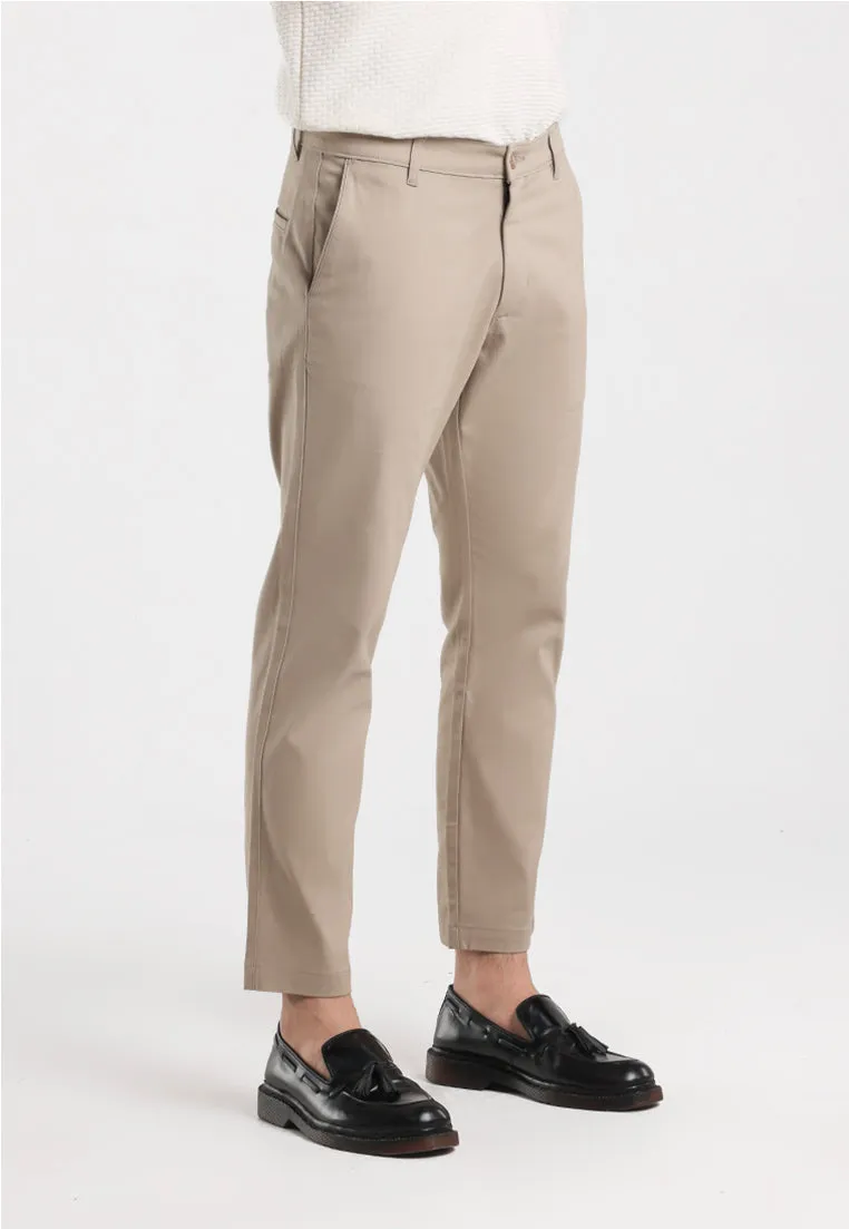 MOC - Celana Panjang Chinos Pria Wallsie - Beige