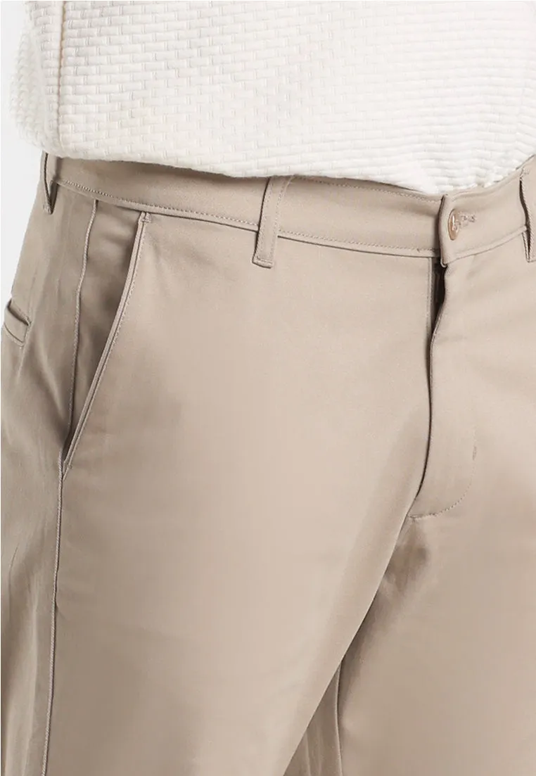 MOC - Celana Panjang Chinos Pria Wallsie - Beige