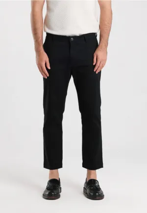 MOC - Celana Panjang Chinos Pria Wallsie - Black