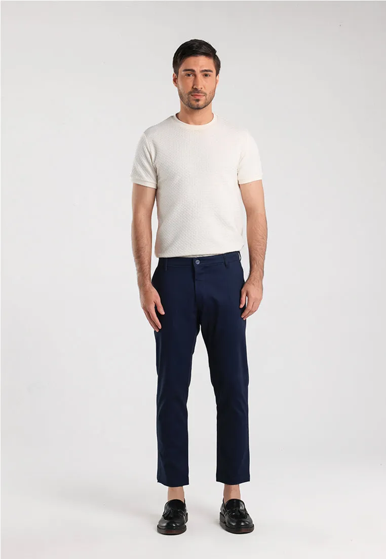 MOC - Celana Panjang Chinos Pria Wallsie - Navy