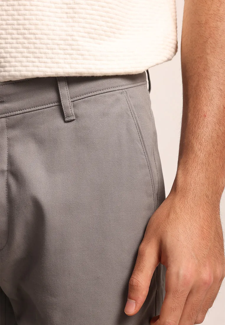 MOC - Celana Panjang Chinos Pria Zoe - Grey