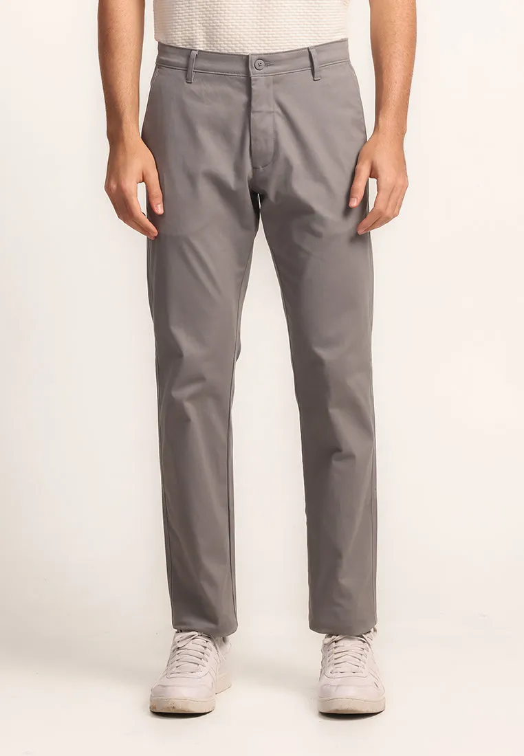 MOC - Celana Panjang Chinos Pria Zoe - Grey