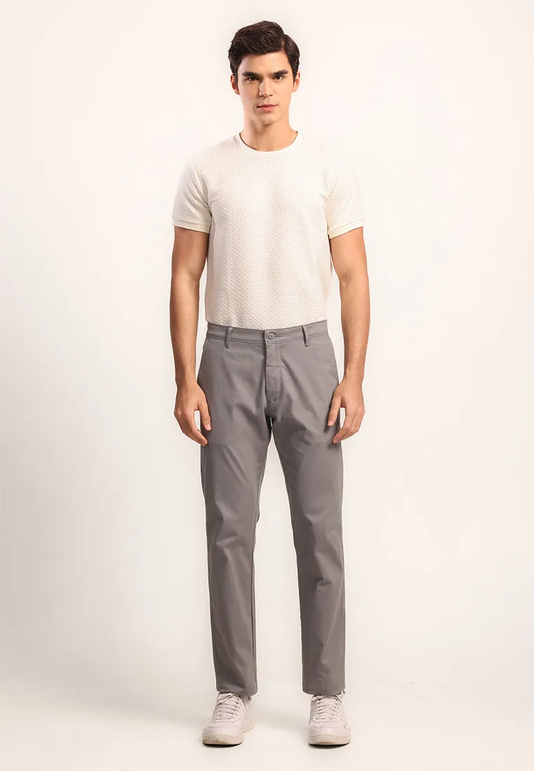 MOC - Celana Panjang Chinos Pria Zoe - Grey