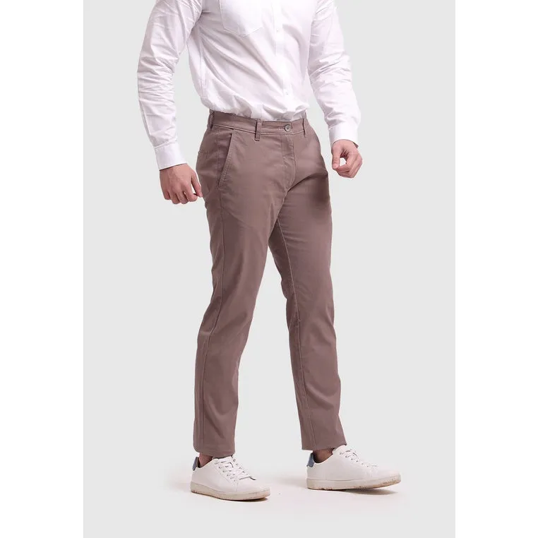 MOC Celana Panjang Pria STANFORD - DARK BROWN