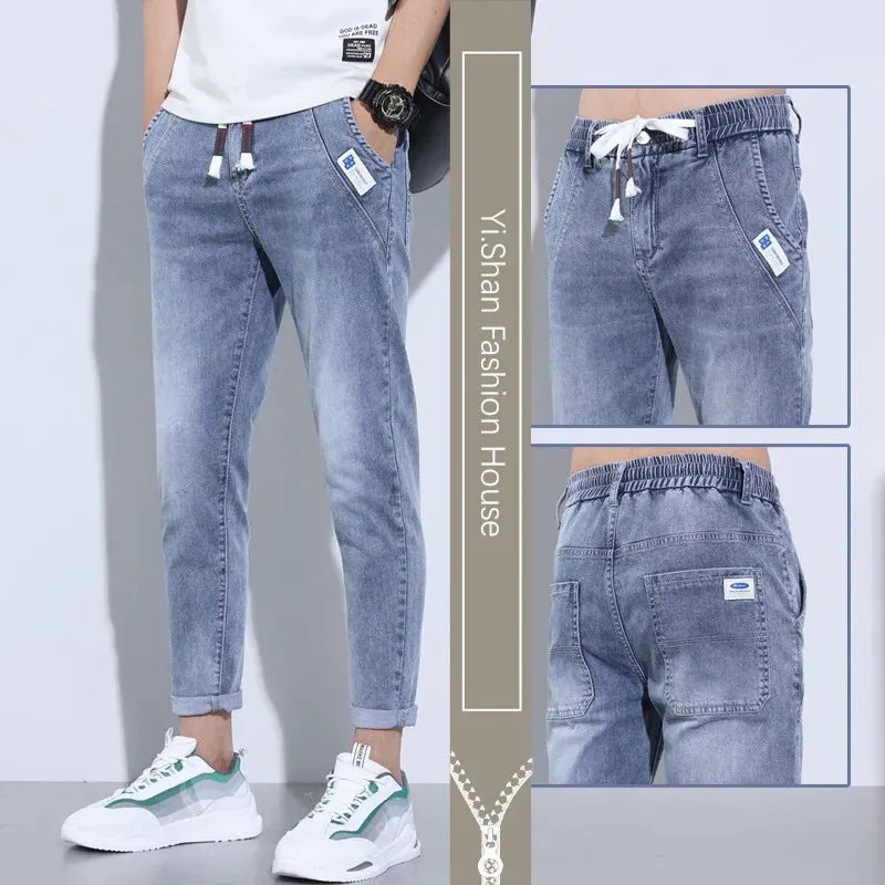 ModeMeister Sommer Street Luxury Work Pants mit Elastischer Taille