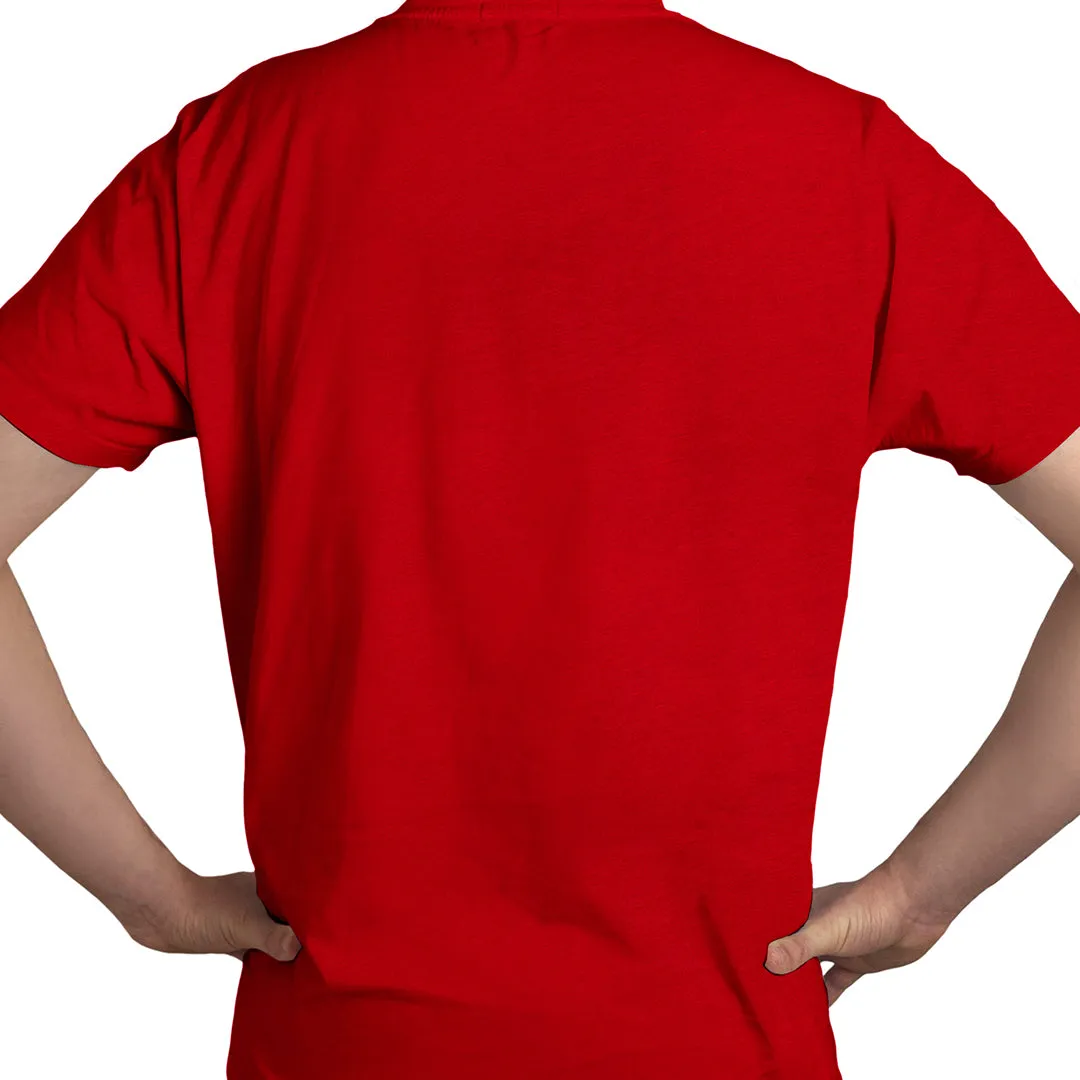 MOUNTAIN WOLF TEE SHIRT- RED