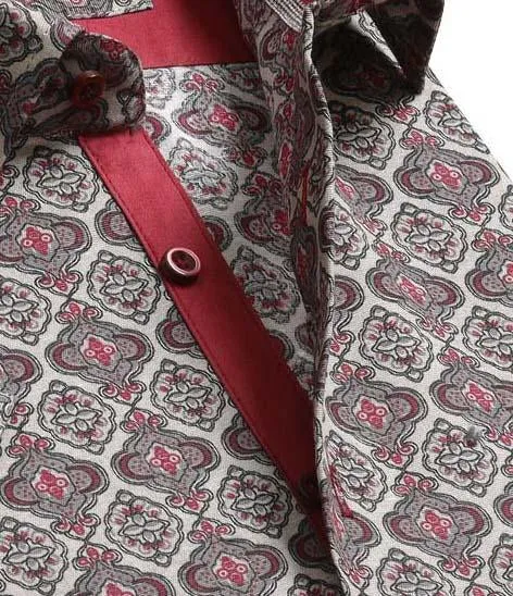 Multi Color Short Sleeve Button up Shirts for Men - Tailored Slim Fit Cotton Dress Shirts