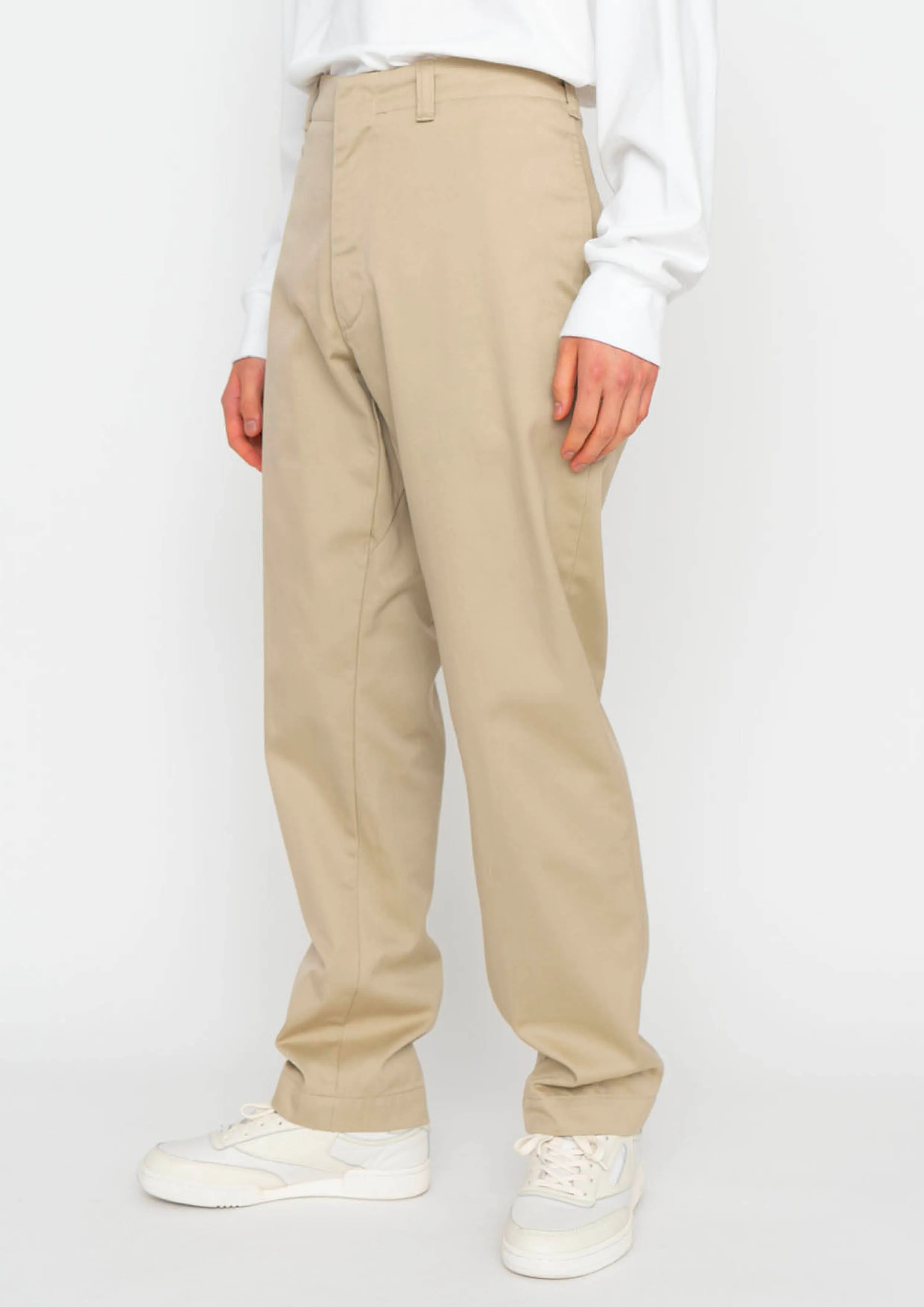 NANAMICA - STRAIGHT CHINO PANTS KHAKI
