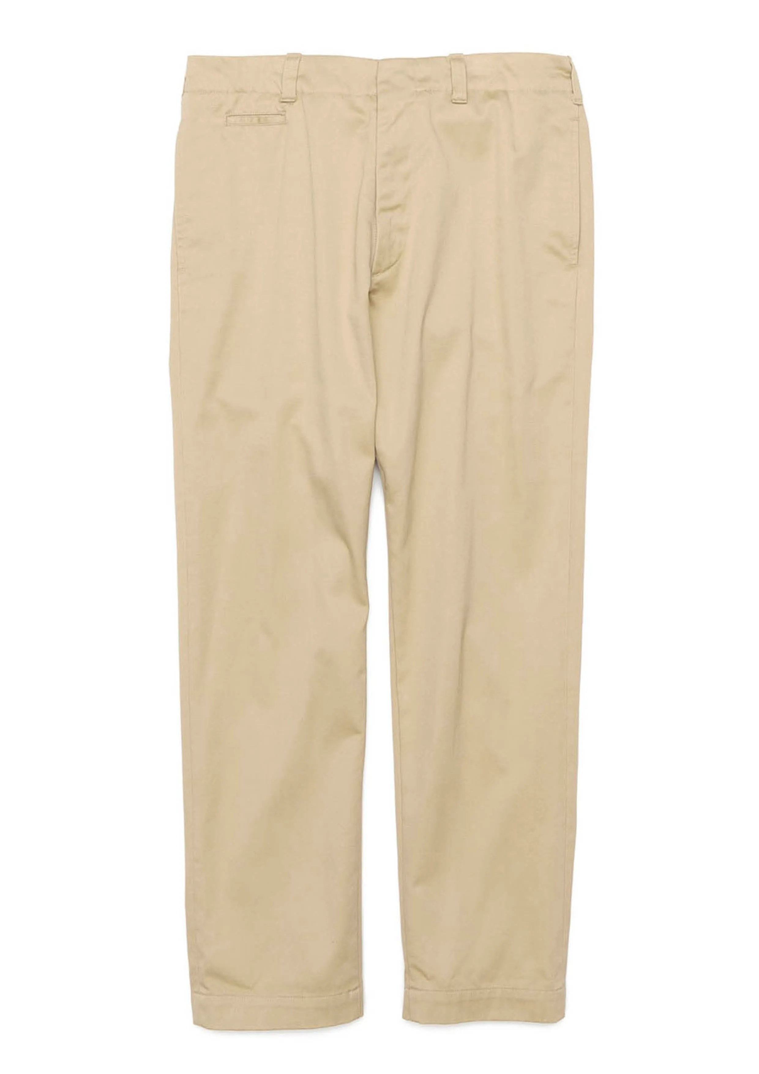 NANAMICA - STRAIGHT CHINO PANTS KHAKI