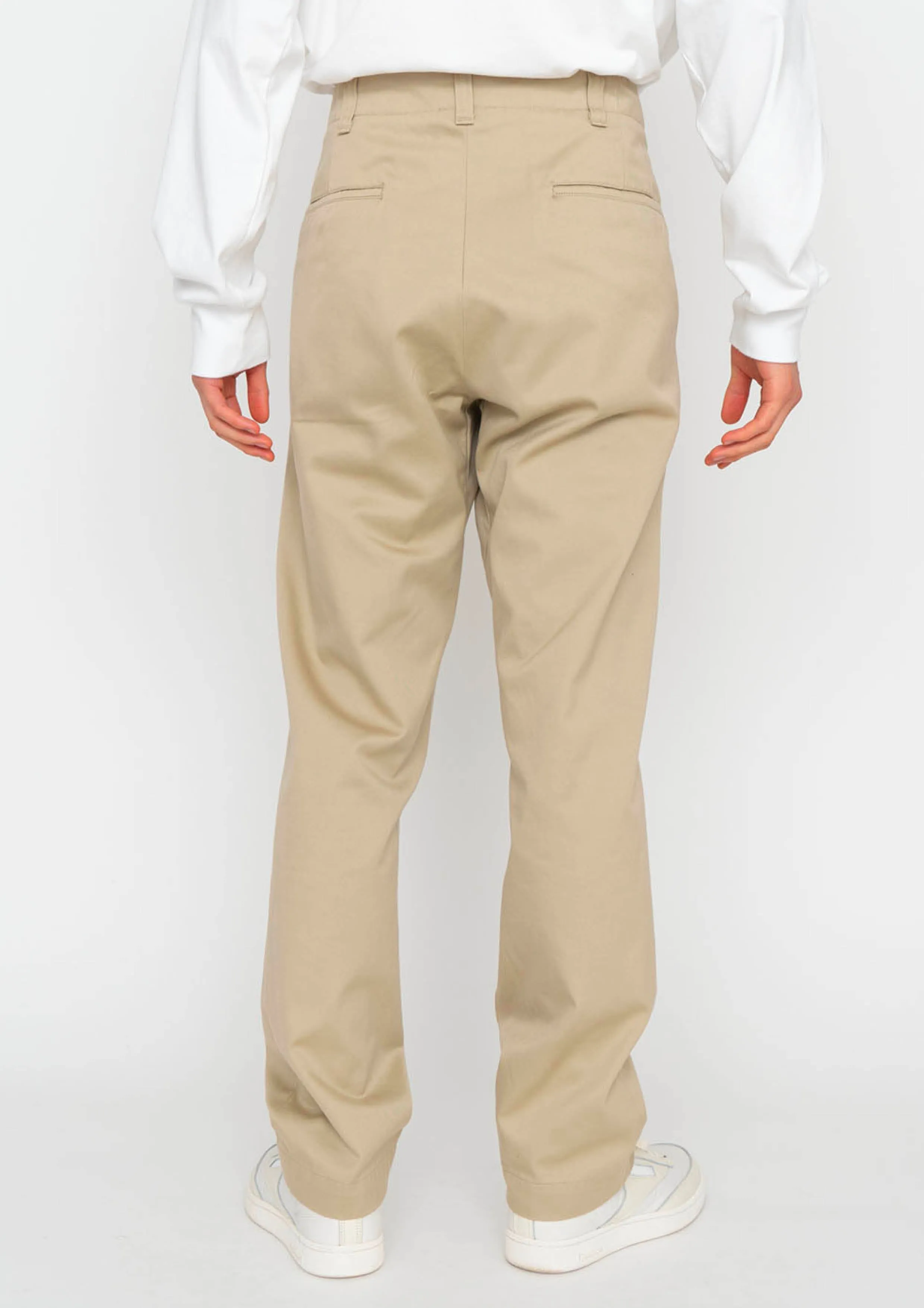 NANAMICA - STRAIGHT CHINO PANTS KHAKI